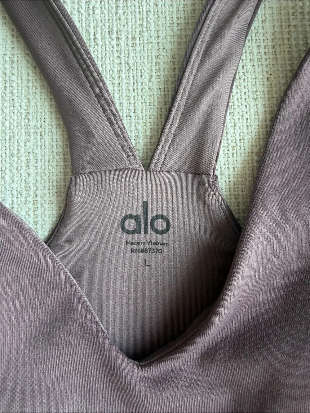 ALO Airbrush Real Bra Tank - Purple